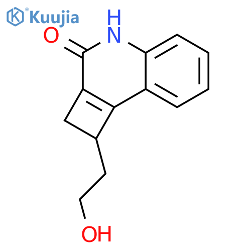 CYCLOBUTA[C]QUINOLIN-3(1H)-ONE, 2,4-DIHYDRO-1-(2-HYDROXYETHYL)- structure