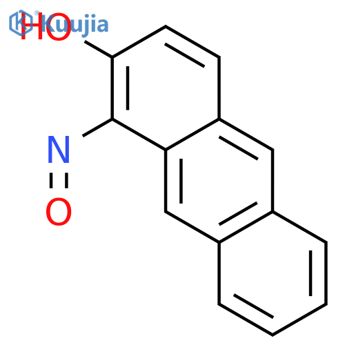 2-ANTHRACENOL, 1-NITROSO- structure