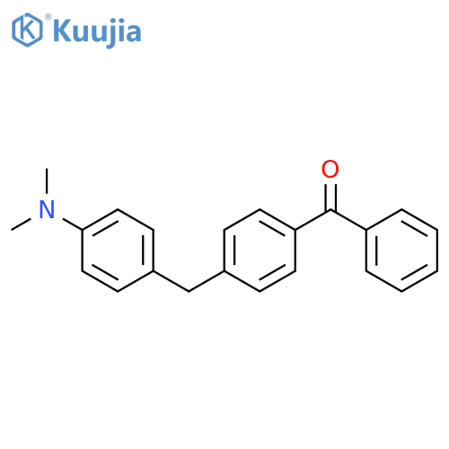 Methanone, [4-[[4-(dimethylamino)phenyl]methyl]phenyl]phenyl- structure
