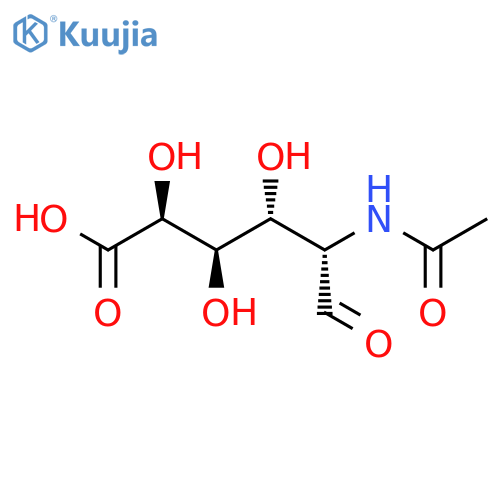 Taluronic acid, 2-(acetylamino)-2-deoxy- structure