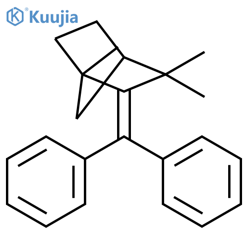 Bicyclo[2.2.1]heptane, 2-(diphenylmethylene)-1,3,3-trimethyl- structure