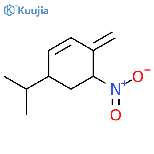 (4R*,6R*)-6-Nitro-p-mentha-1(7),2-diene structure