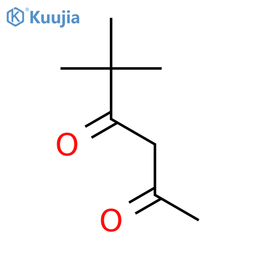5,5-Dimethylhexane-2,4-dione structure
