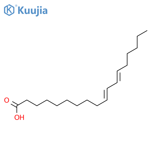 10,12-Octadecadienoic acid, (Z,Z)- structure
