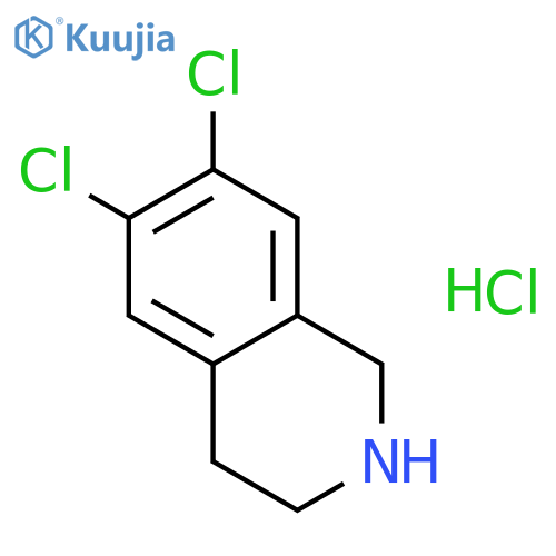 6,7-Dichloro-1,2,3,4-tetrahydro-isoquinoline Hydrochloride structure