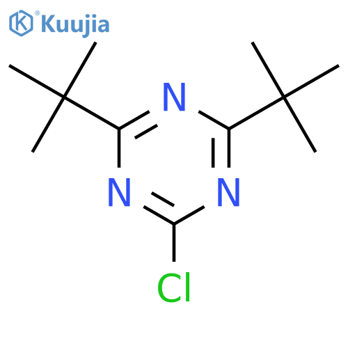 2,4-Ditert-butyl-6-chloro-1,3,5-triazine structure