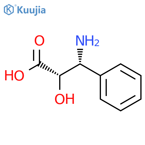 (2R,3R)-3-Amino-2-hydroxy-3-phenyl-propanoic acid structure