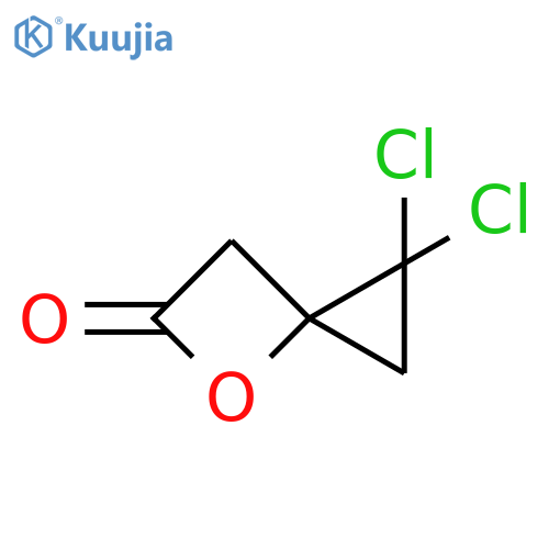 4-Oxaspiro[2.3]hexan-5-one, 1,1-dichloro- structure