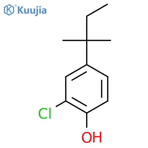 2-Chloro-4-(tert-pentyl)phenol structure