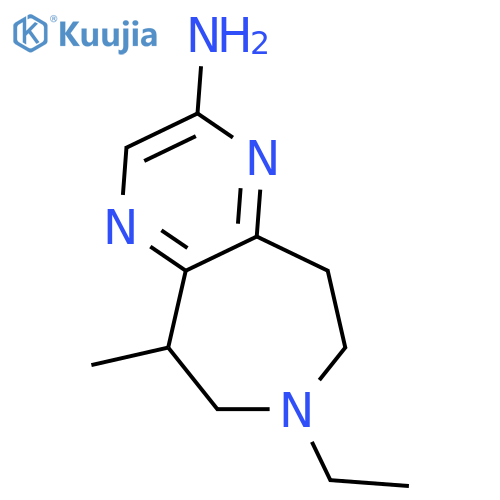5H-Pyrazino[2,3-d]azepin-2-amine,7-ethyl-6,7,8,9-tetrahydro-5-methyl- structure