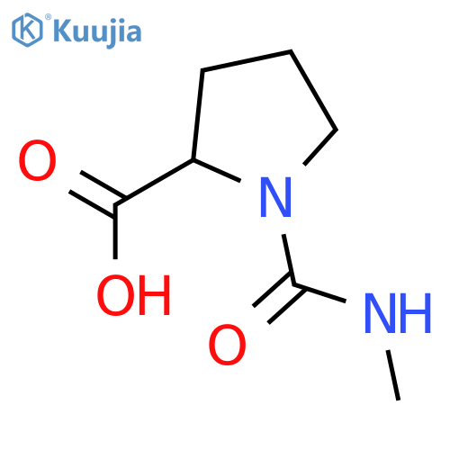 L-Proline,1-[(methylamino)carbonyl]- structure