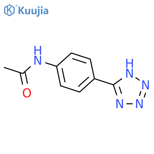 Acetamide, N-[4-(1H-tetrazol-5-yl)phenyl]- structure
