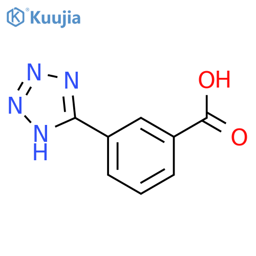 3-(1H-Tetrazol-5-yl)benzoic Acid structure