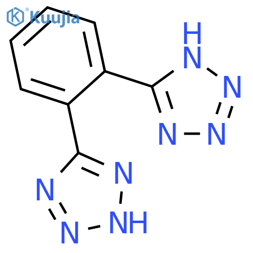 1H-Tetrazole, 5,5'-(1,2-phenylene)bis- structure