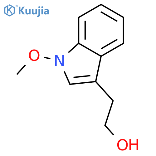 1H-Indole-3-ethanol, methoxy- structure