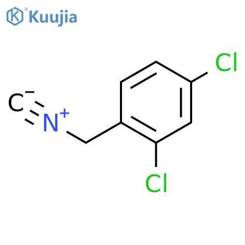 2,4-dichloro-1-(isocyanomethyl)benzene structure