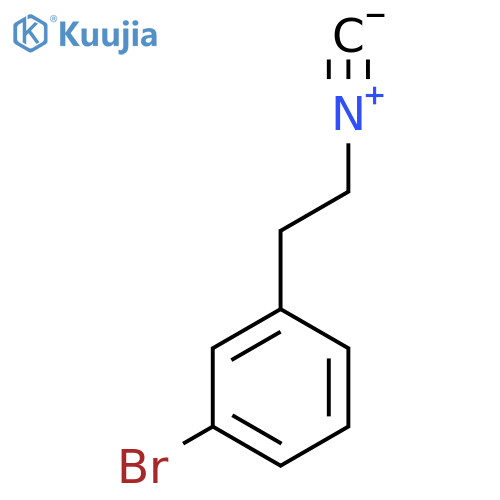 1-bromo-3-(2-isocyanoethyl)benzene structure