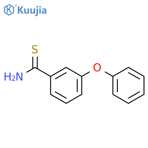 3-Phenoxythiobenzamide structure