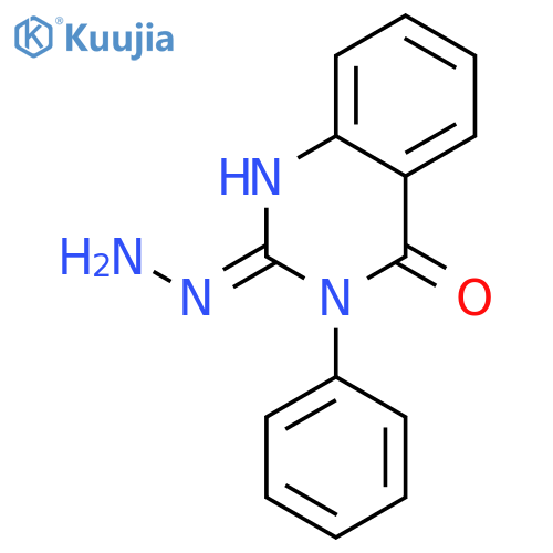 2-Hydrazino-3-phenylquinazolin-4(3H)-one structure