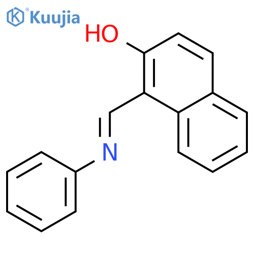 1-((phenylimino)methyl)-2-naphthol structure