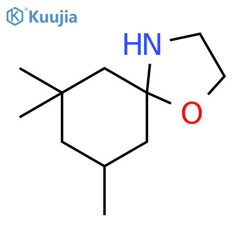 7,7,9-trimethyl-1-oxa-4-azaspiro4.5decane structure