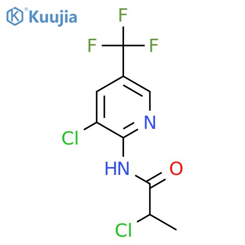 2-Chloro-N-3-Chloro-5-(Trifluoromethyl)Pyridin-2-YlPropanamide structure