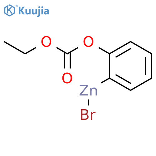 Zinc, bromo[[(ethoxycarbonyl)oxy]phenyl]- structure