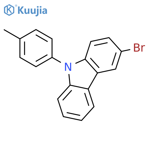 3-Bromo-9-(p-tolyl)-9H-carbazole structure