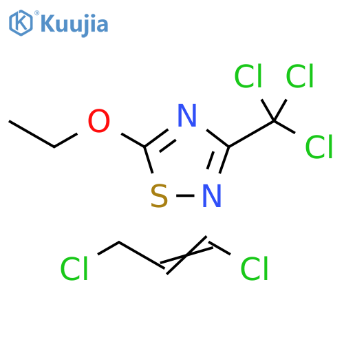 1,2,4-Thiadiazole, 5-ethoxy-3-(trichloromethyl)-, mixt. with 1,3-dichloro-1-propene (9CI) structure