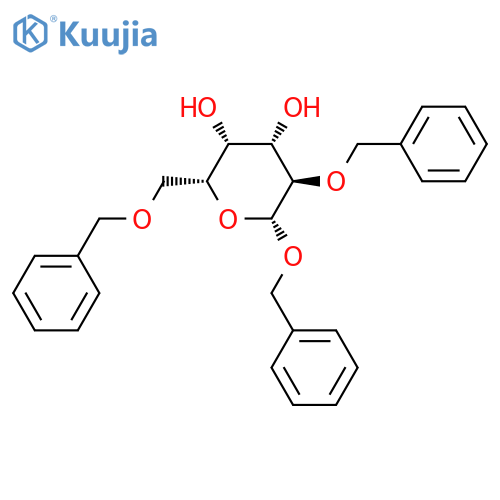 Benzyl 2,6-di-O-benzyl-β-D-galactopyranoside structure