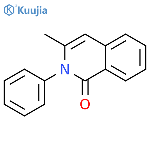 1(2H)-Isoquinolinone, 3-methyl-2-phenyl- structure