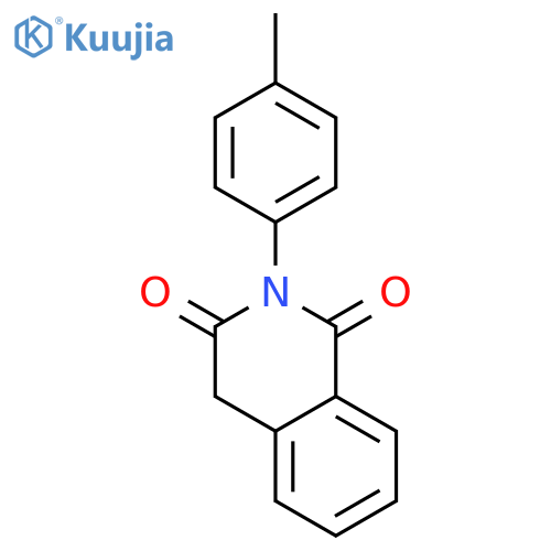 2-(4-Methylphenyl)-1,2,3,4-tetrahydroisoquinoline-1,3-dione structure