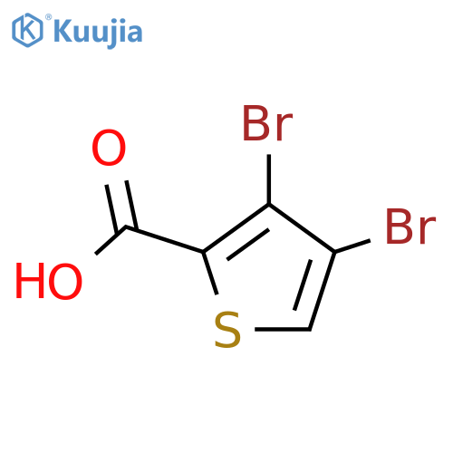 3,4-DibroMothiophene-2-carboxylic acid structure