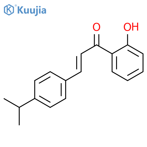 1-(2-Hydroxyphenyl)-3-(4-isopropylphenyl)-prop-2-en-1-one structure