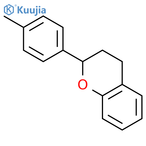2H-1-Benzopyran,3,4-dihydro-2-(4-methylphenyl)- structure