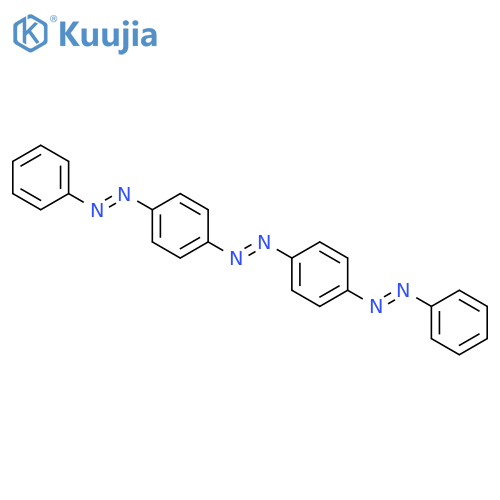 Diazene, bis[4-(phenylazo)phenyl]- structure