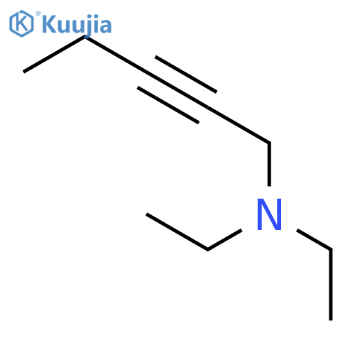 2-Pentyn-1-amine,N,N-diethyl- structure