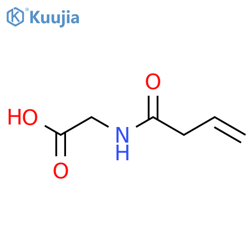 Glycine,N-(1-oxo-3-buten-1-yl)- structure