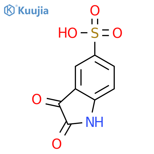 2,3-Dioxoindoline-5-sulfonic acid structure