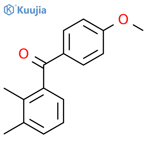 Methanone, (dimethylphenyl)(4-methoxyphenyl)- structure