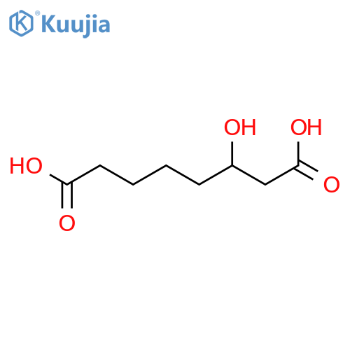 3-Hydroxysuberic acid structure