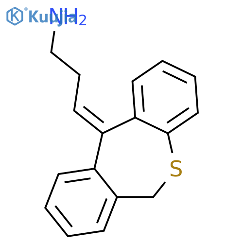1-PROPANAMINE, 3-DIBENZO[B,E]THIEPIN-11(6H)-YLIDENE-, (E)- structure