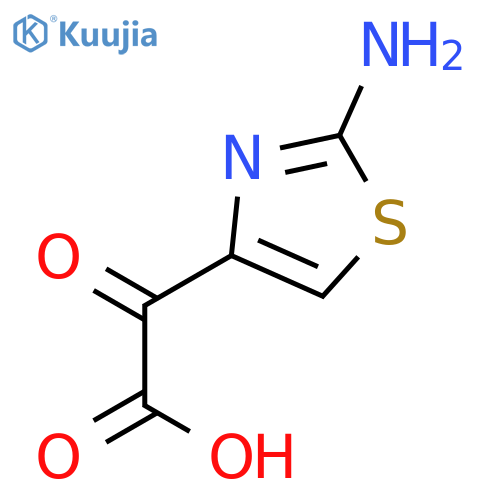 2-(2-aminothiazol-4-yl)-2-oxo-acetic acid structure