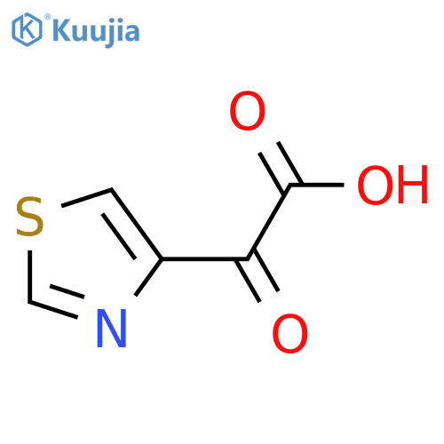 2-oxo-2-(1,3-thiazol-4-yl)acetic acid structure