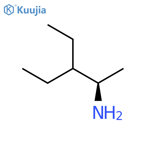 (2R)-3-ethylpentan-2-amine structure