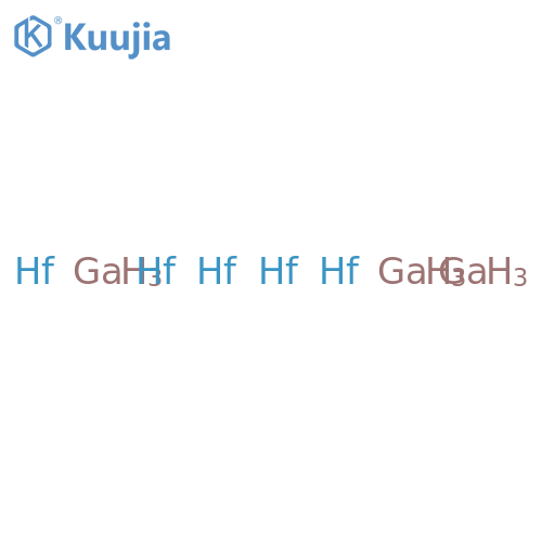GALLIUM, COMPD. WITH HAFNIUM (3:5) structure