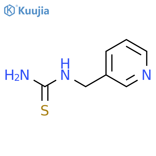 N-(3-pyridinylmethyl)-Thiourea structure