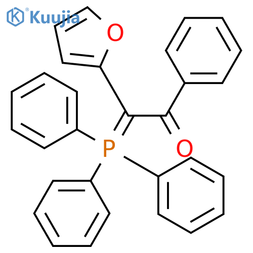 ETHANONE, 2-(2-FURANYL)-1-PHENYL-2-(TRIPHENYLPHOSPHORANYLIDENE)- structure