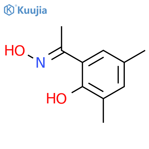 Ethanone, 1-(2-hydroxy-3,5-dimethylphenyl)-, oxime structure