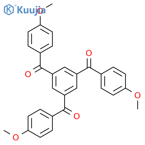 Methanone, 1,3,5-benzenetriyltris[(4-methoxyphenyl)- structure